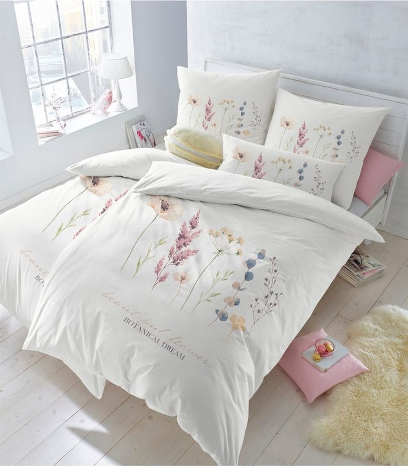 heine Bettwäsche Bettwäsche, Mako-Satin, 2 teilig, Mako-Satin Bild 1