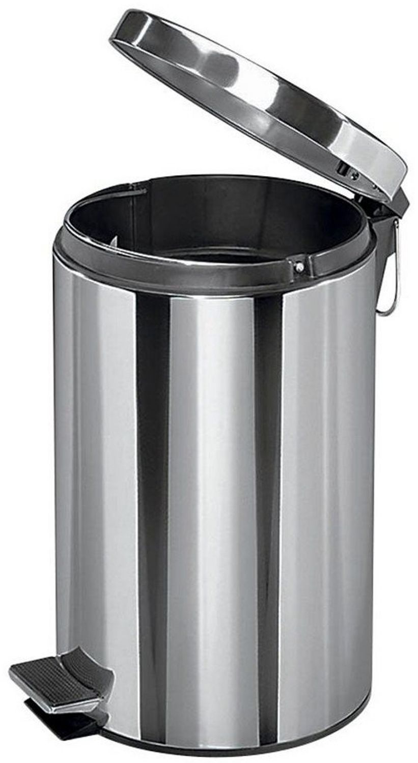 Treteimer - Edelstahl / Silber - 3 Liter Bild 1