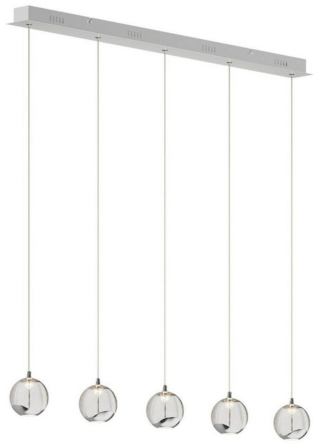 Lucande Hängeleuchte Hayley, 5 x 5 W LED, warmweiß Bild 1