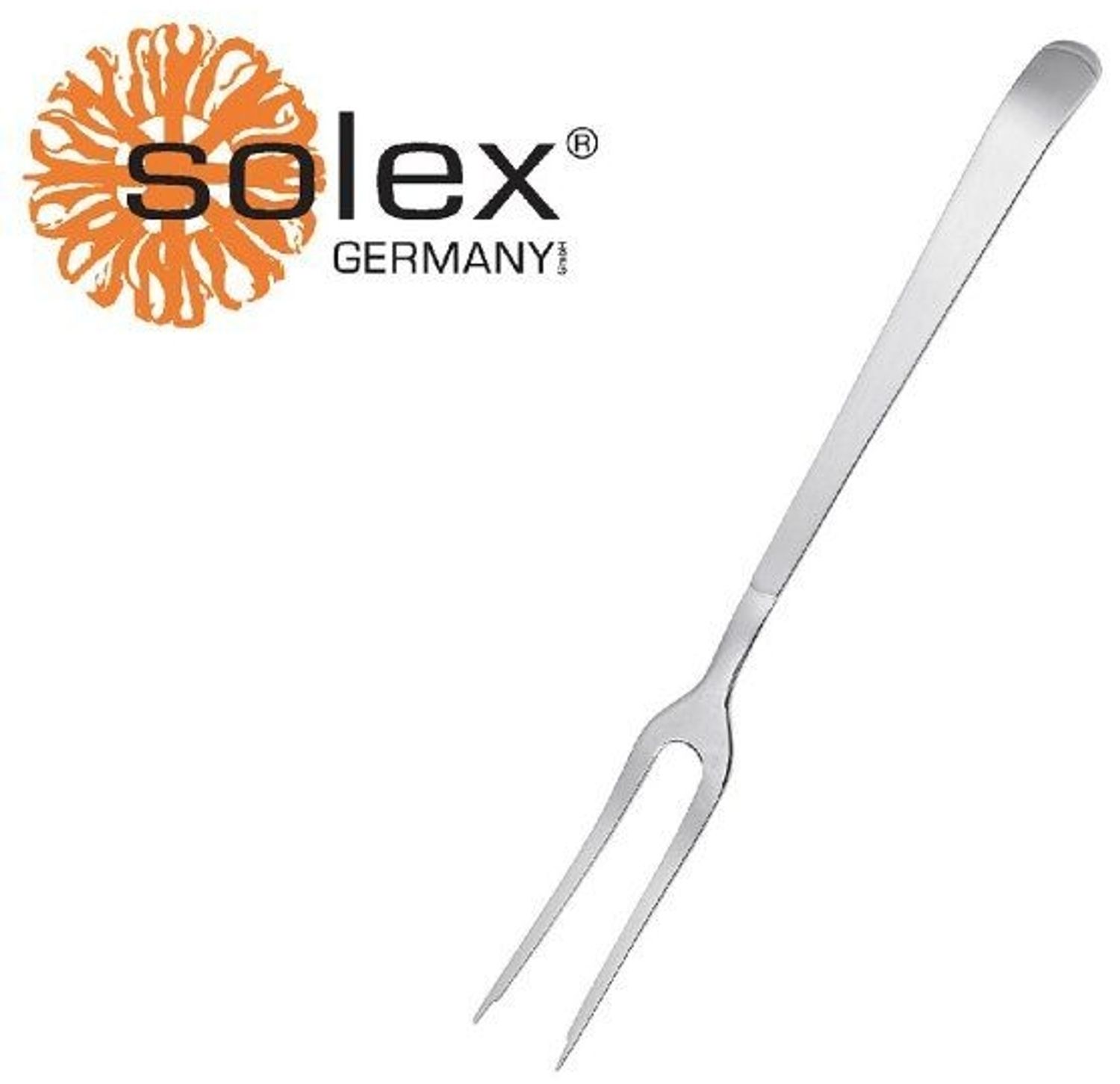 SOLEX 'Function' Braten-Fleischgabel, rostfrei, Edelstahl Silber, 32,4 cm Bild 1