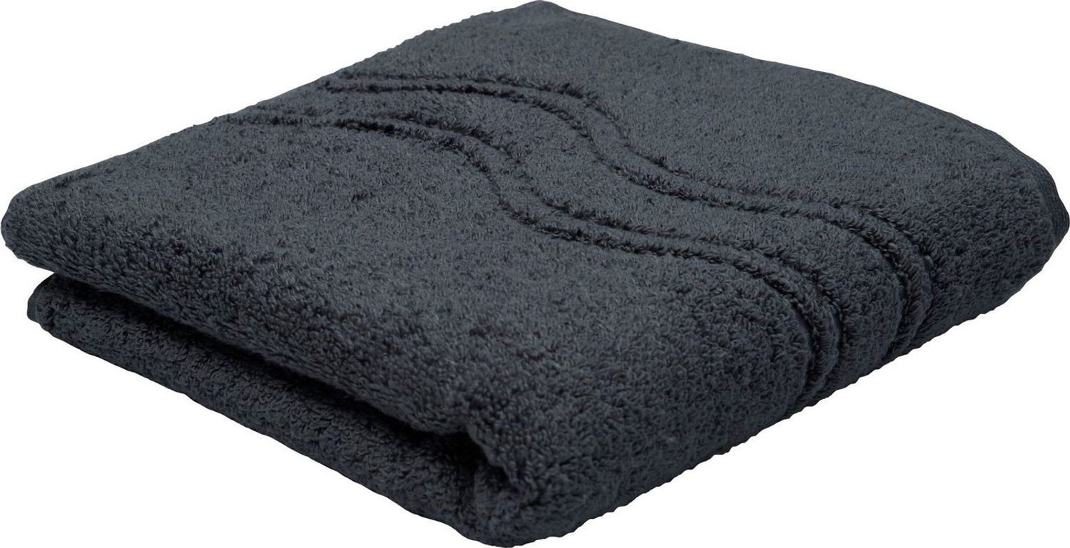 ROSS Duschtuch Cashmere feeling, Frottier (1-St), mit Wellen-Bordüre Bild 1