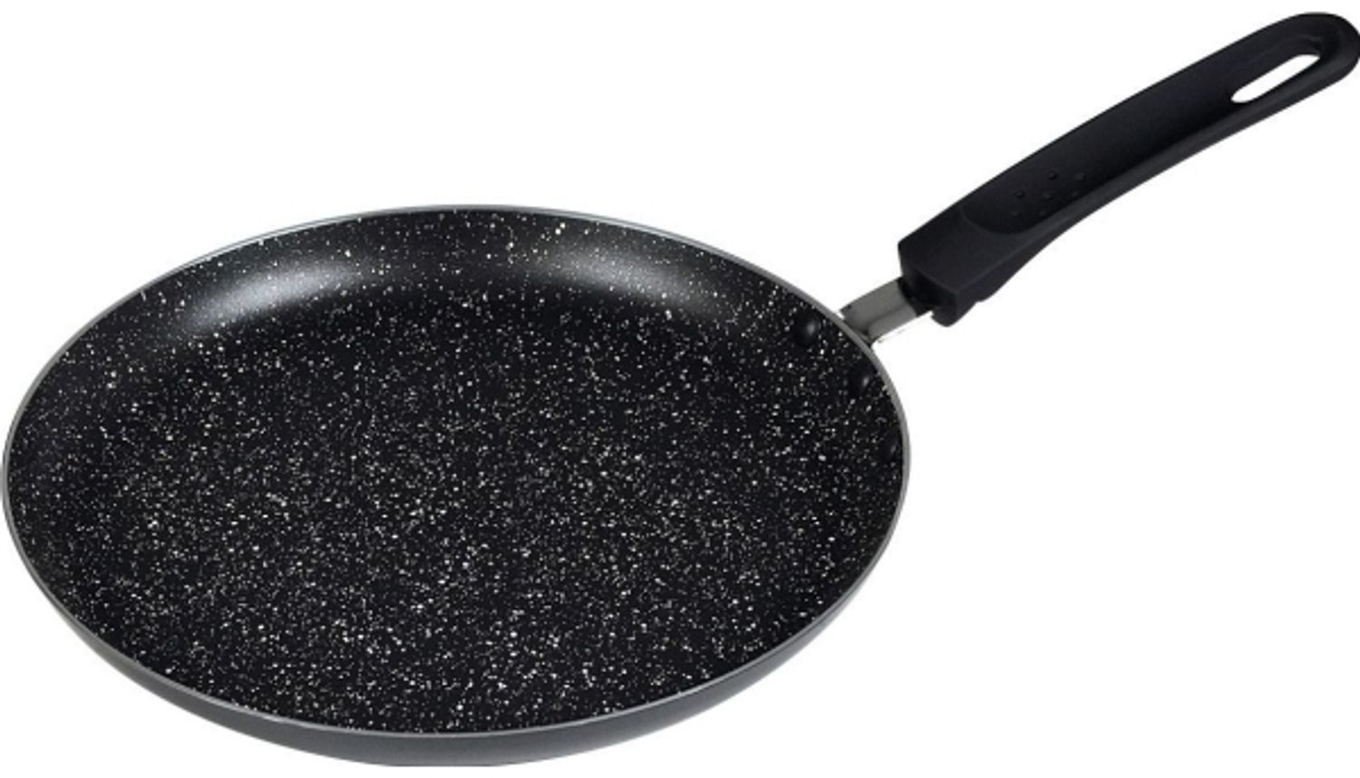 Kinghoff Crepe-Pfanne „Kinghoff“ 28 cm Aluminium schwarzer Marmor Bild 1