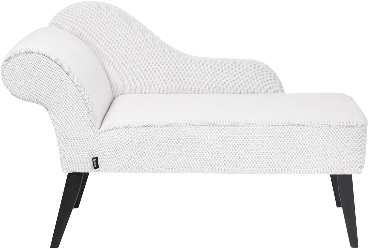 Chaiselongue weiß linksseitig BIARRITZ Bild 1