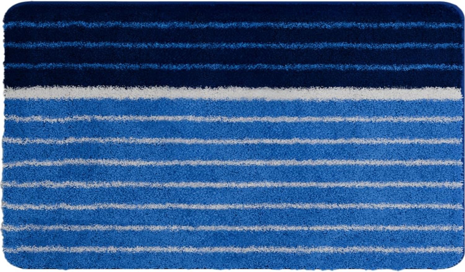BATEX TANDEA Badteppich 70x120 cm blau Bild 1