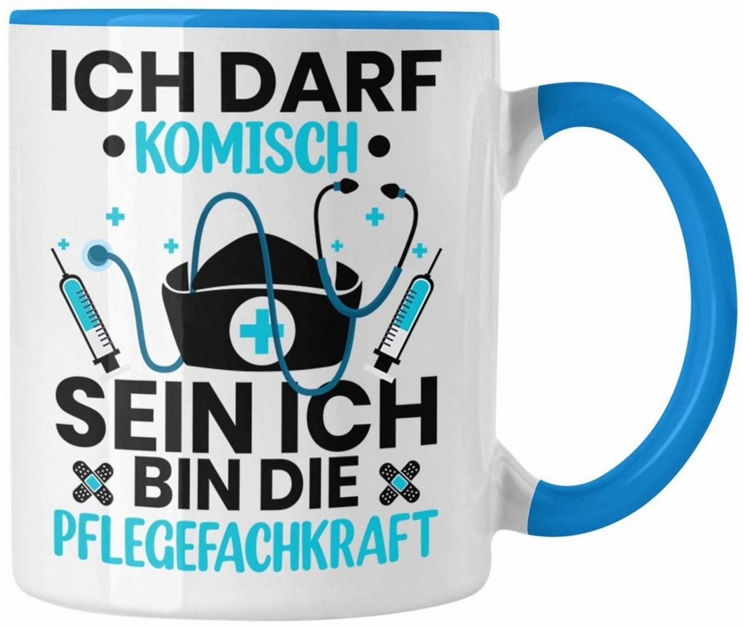 Trendation Tasse Trendation - Pflegefachfrau Ausbildung Tasse Geschenke Zubehört Pflege Bild 1