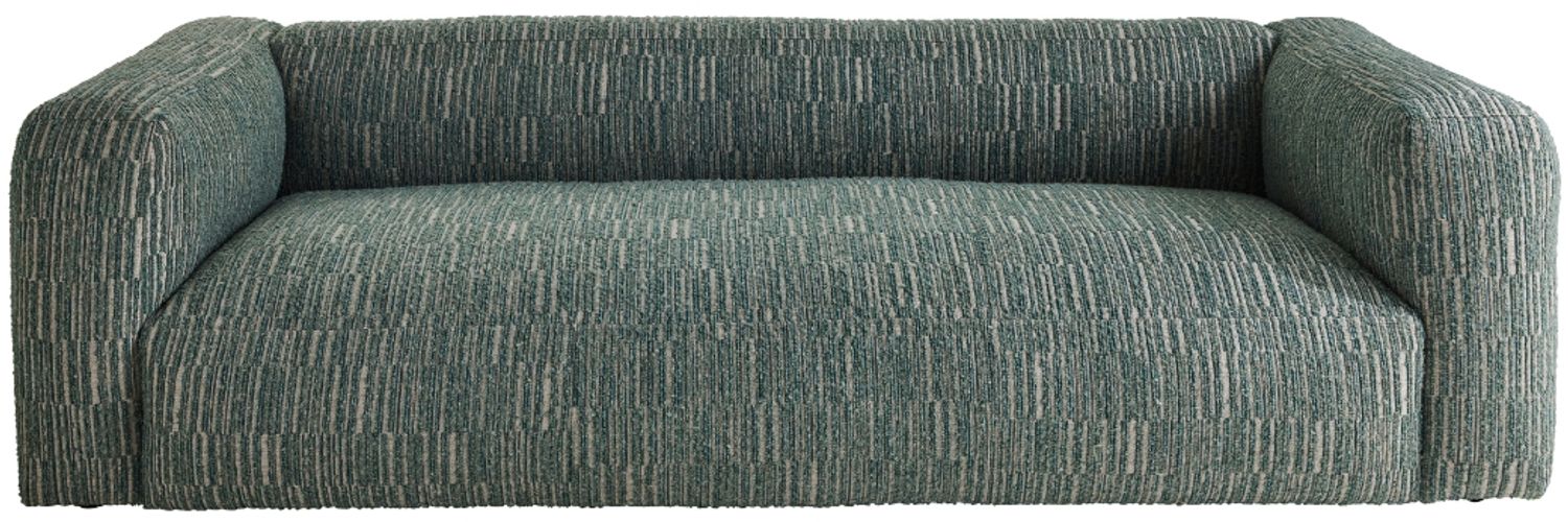 Signature Sofa aus grünem Stoff L252 cm - MADISSON - Beige Bild 1