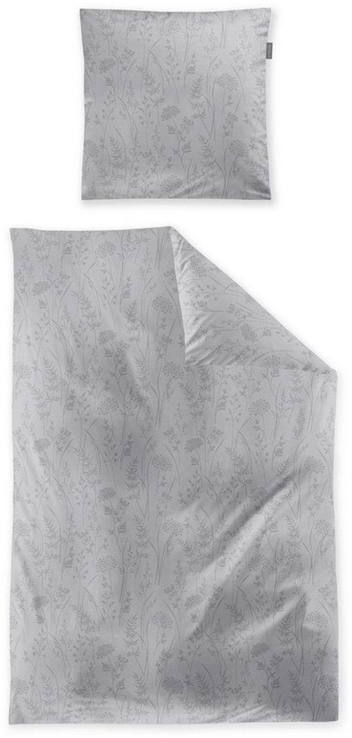 Irisette Bettwäsche Rio 8643, Satin, 2 teilig, Seidig glänzend, gewebtes Muster, hochwertig Bild 1