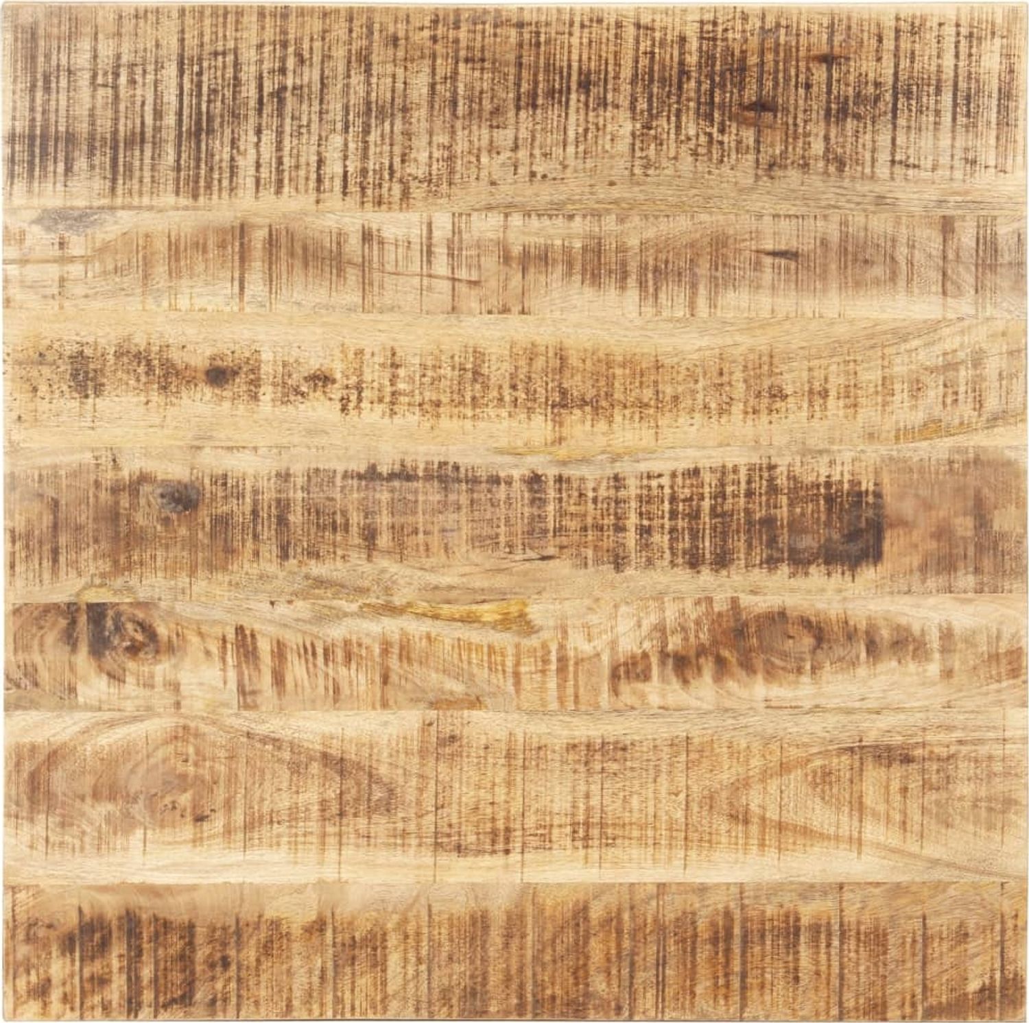 vidaXL Tischplatte Massivholz Mango 25-27 mm 70x70 cm 286027 Bild 1