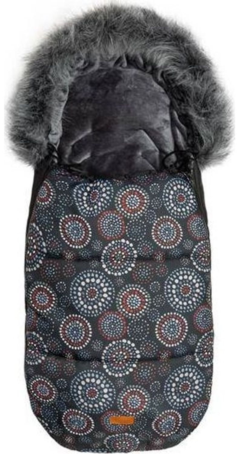 Sensillo Schlafsack Olaf schwarz Rosetten 100 x 45 Bild 1