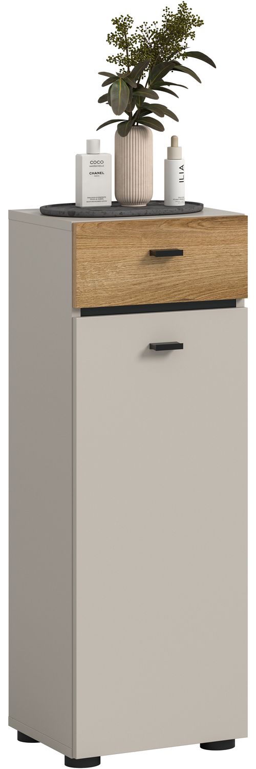 Aqua Standschrank in Kaschmir Melamin Bild 1