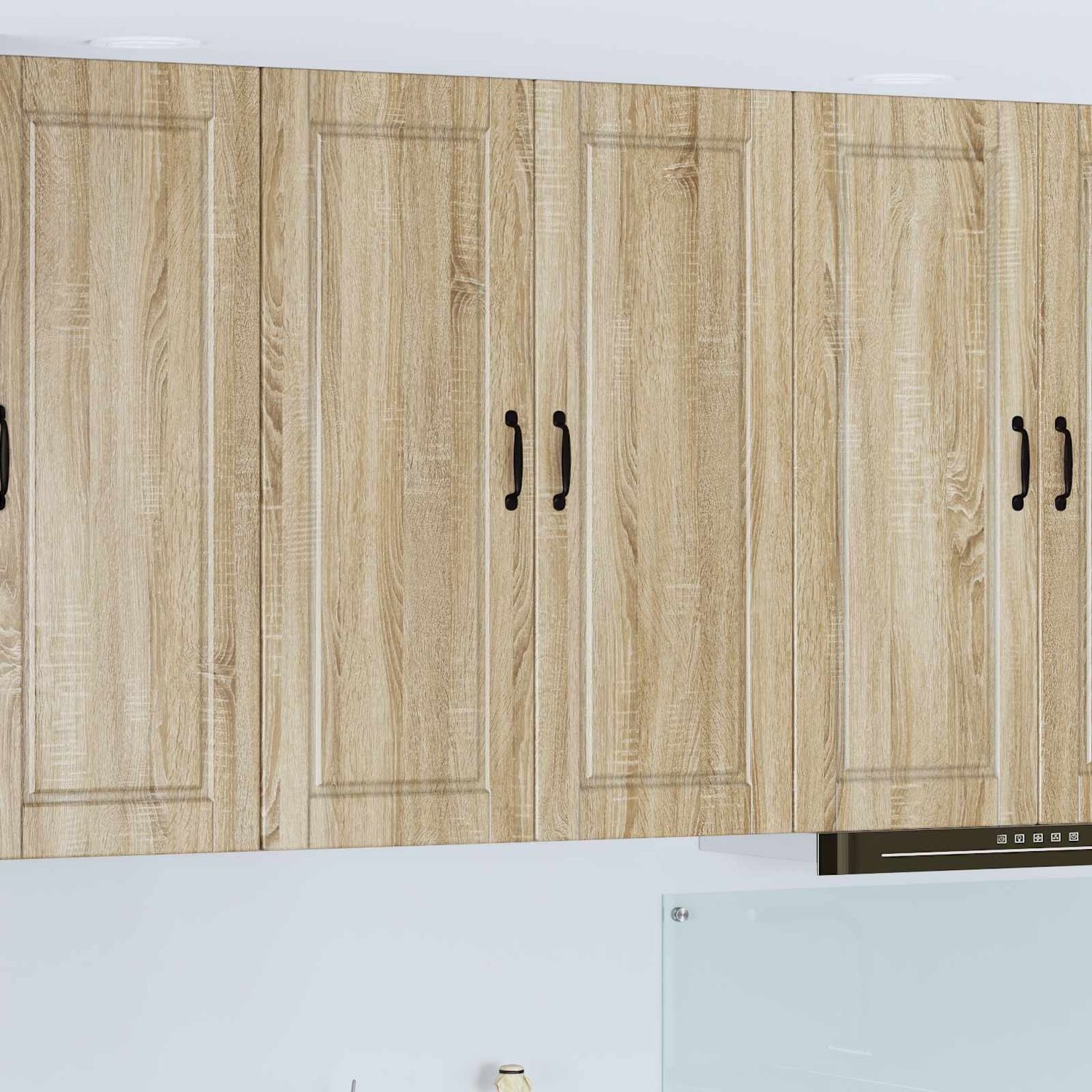 vidaXL Wandschrank PORTO Sonoma-Eiche 80 x 31 x 100 cm Holzwerkstoff 885497 Bild 1