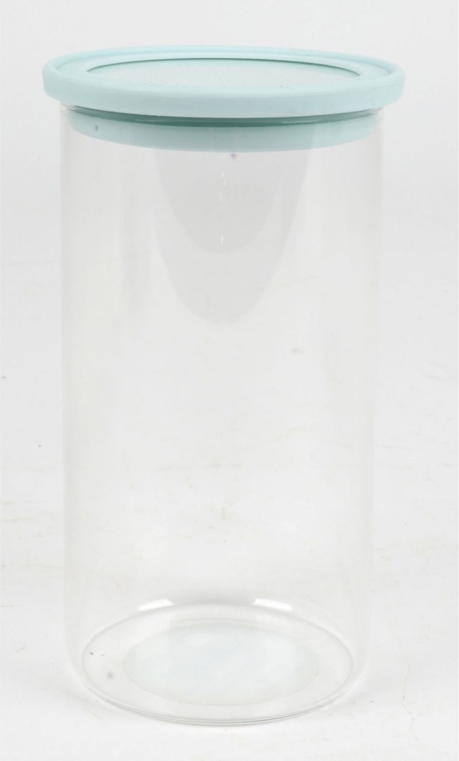 Vorratsglas 1100 ml rund mit Silikondeckel 2-fach sortiert Glasbehälter Küchenaufbewahrung Lebensmittelaufbewahrung Bild 1