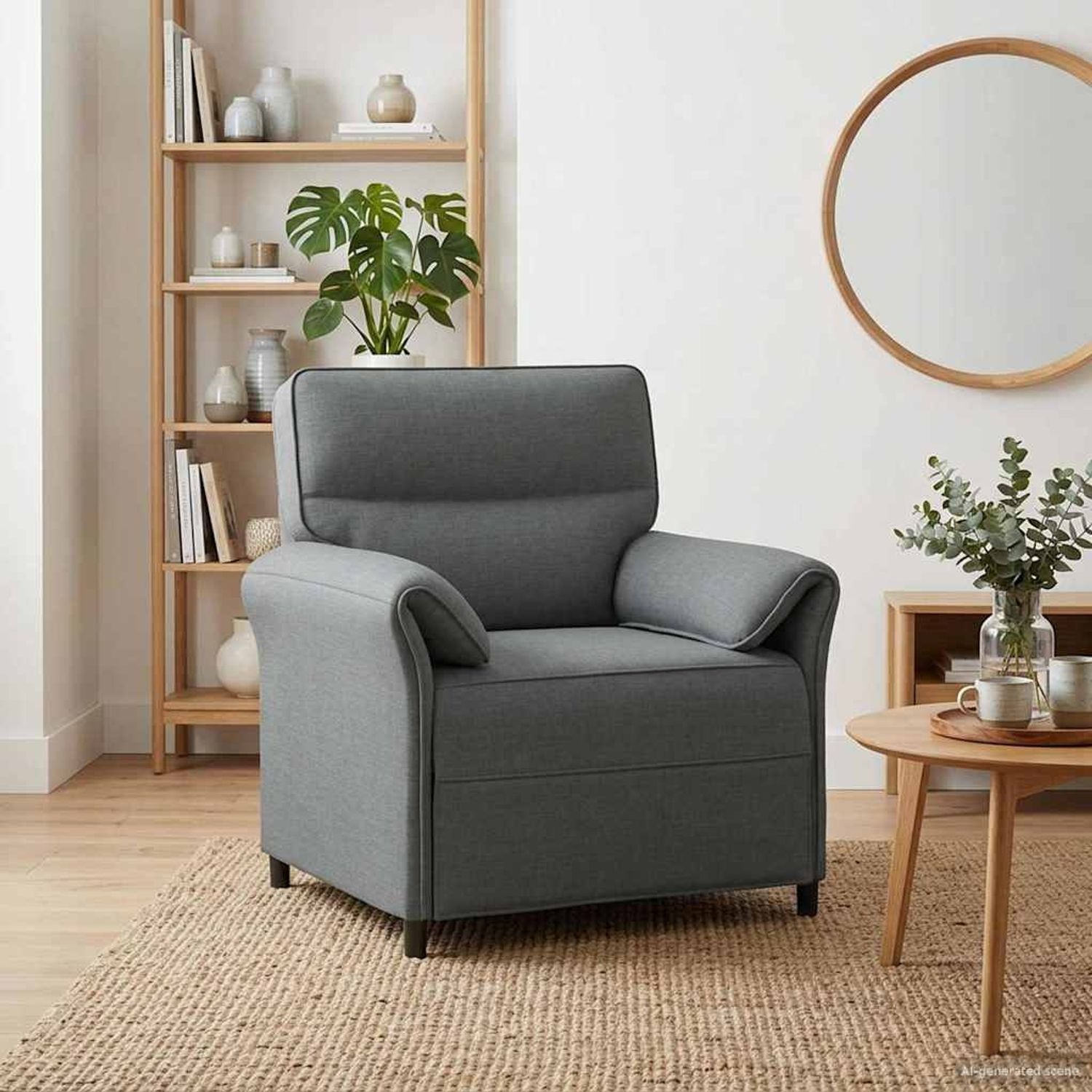 vidaXL Sofa 100% Polyester, Metallrahmen, MDF, Sperrholz 42033870 Bild 1