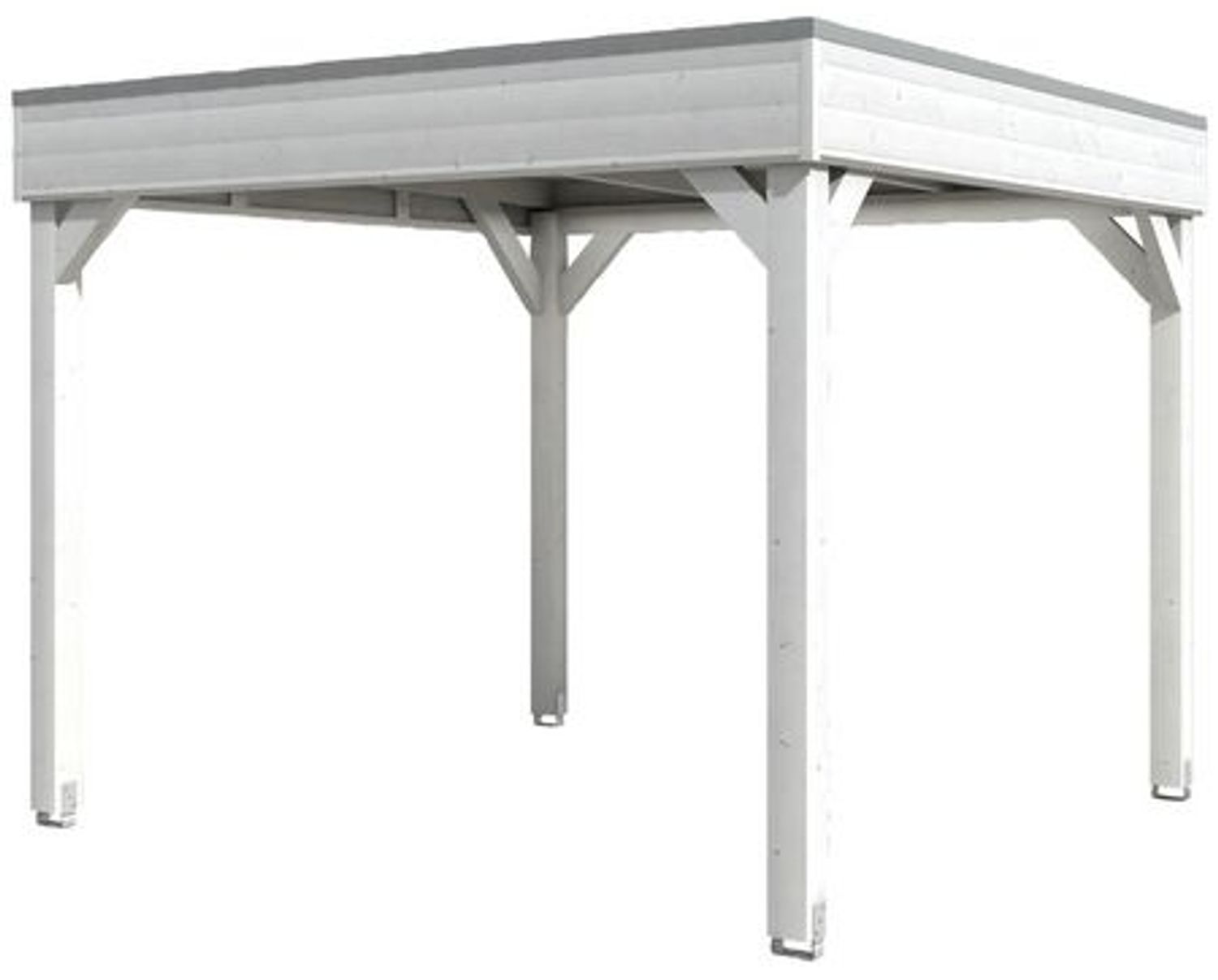 SKANHOLZ Pavillon, Flachdach, viereckig, BxT: 302x302 cm Gartenpavillon 4018211006496 Bild 1