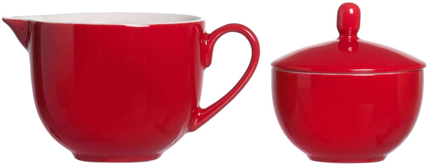 Ritzenhoff & Breker DOPPIO Milch- & Zuckerset rot Bild 1