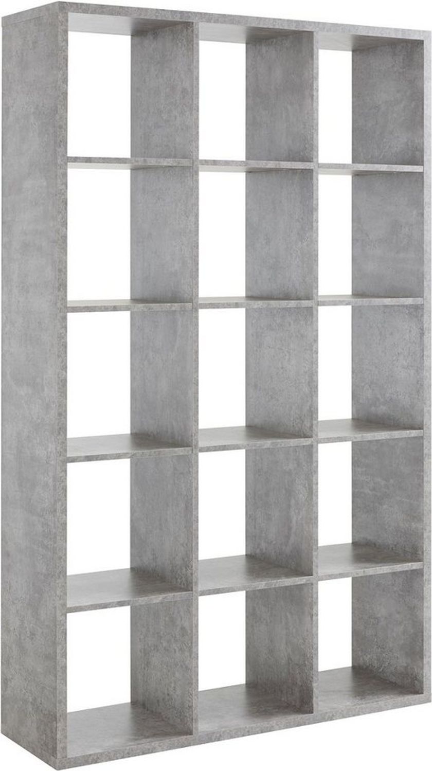FORTE Mauro Regal, Holzwerkstoff, Grau, 107,2 x 176,3 x 32,9 cm Bild 1