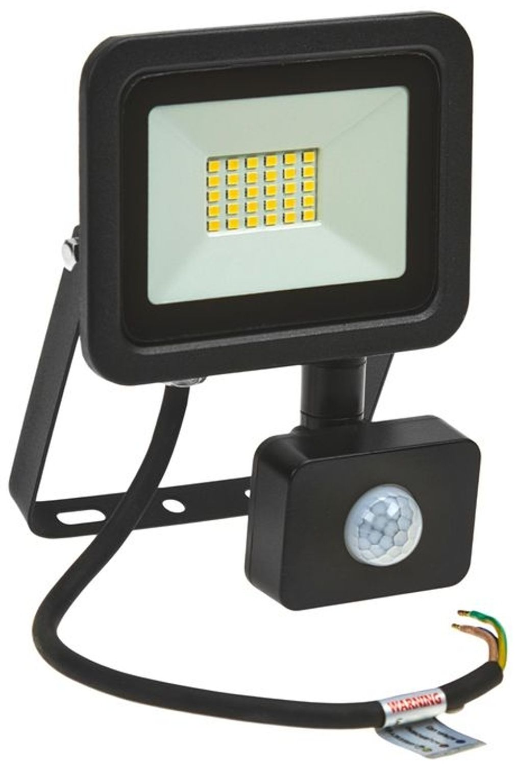 NOCTIS LUX 2 SMD 230V 20W IP44 WW black with sensor Bild 1