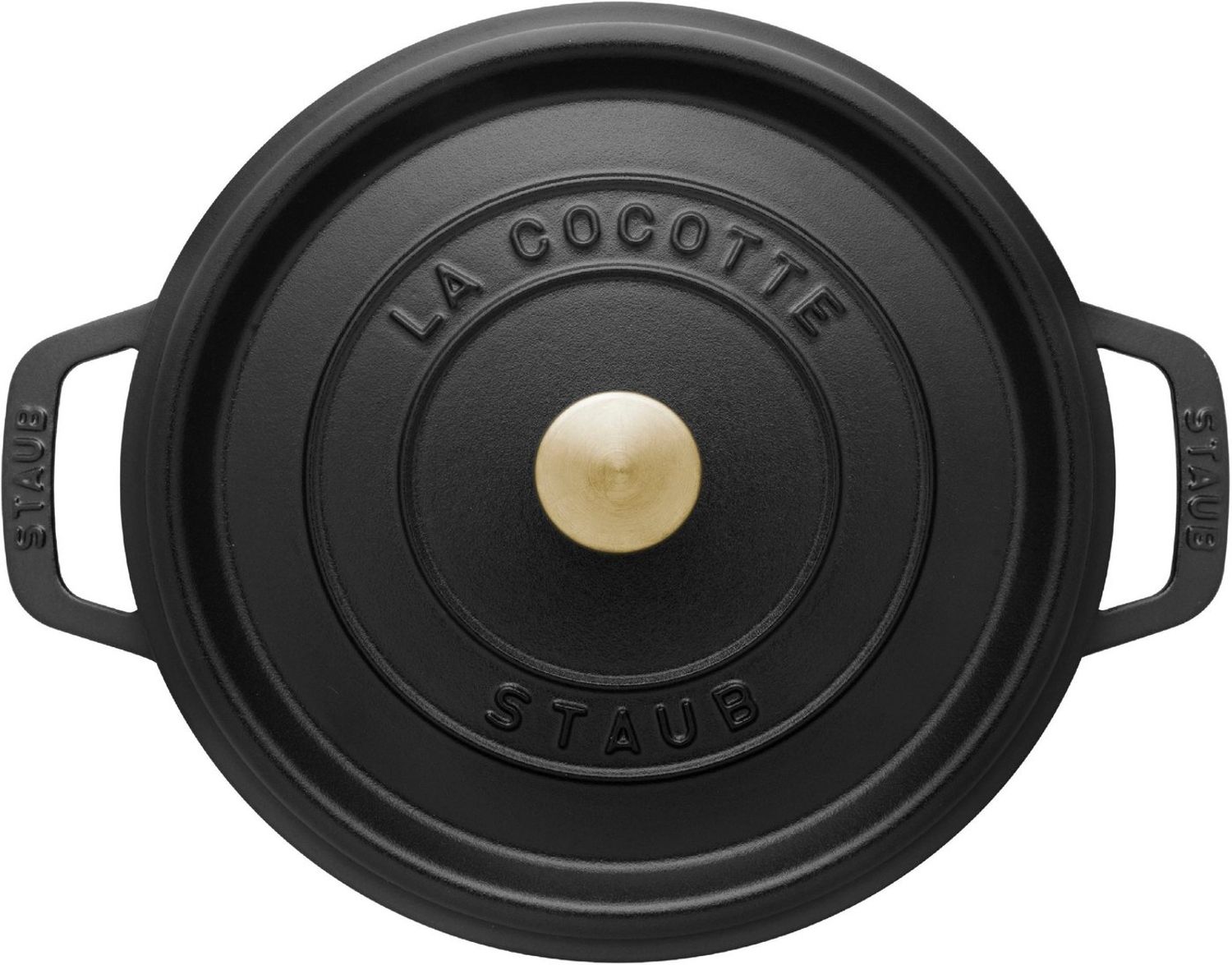 STAUB Cocotte Bräter nClassic Gusseisen 6,7 l Ø28cm schwarz Bild 1