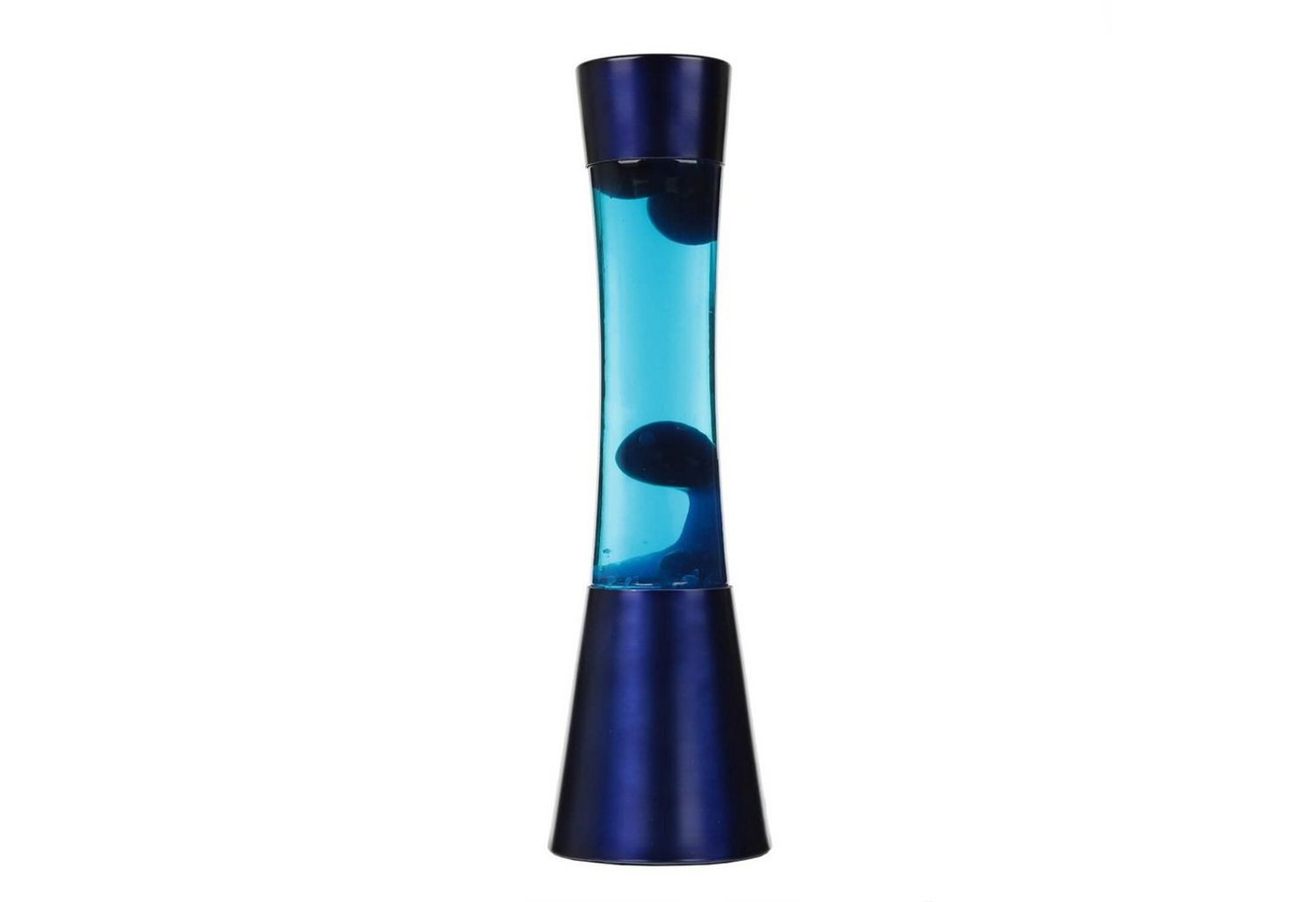 Licht-Erlebnisse Lavalampe RINGO, Warmweiß, Retro Lampe Blau Pink inkl. G9 Leuchtmittel Tischleuchte Bild 1