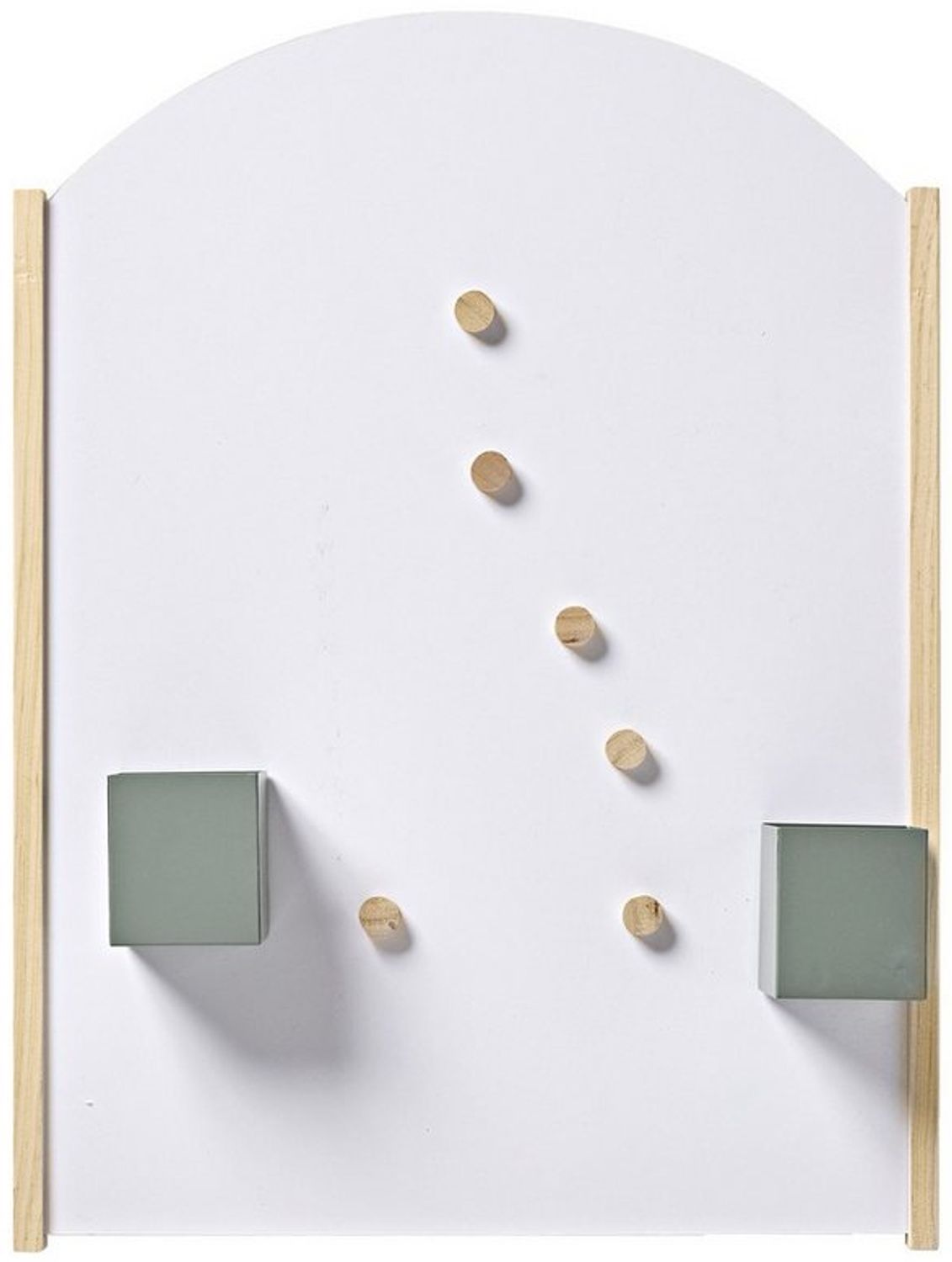 vertbaudet Messlatte Kinderzimmer Pinnwand aus Metall und Holz Bild 1