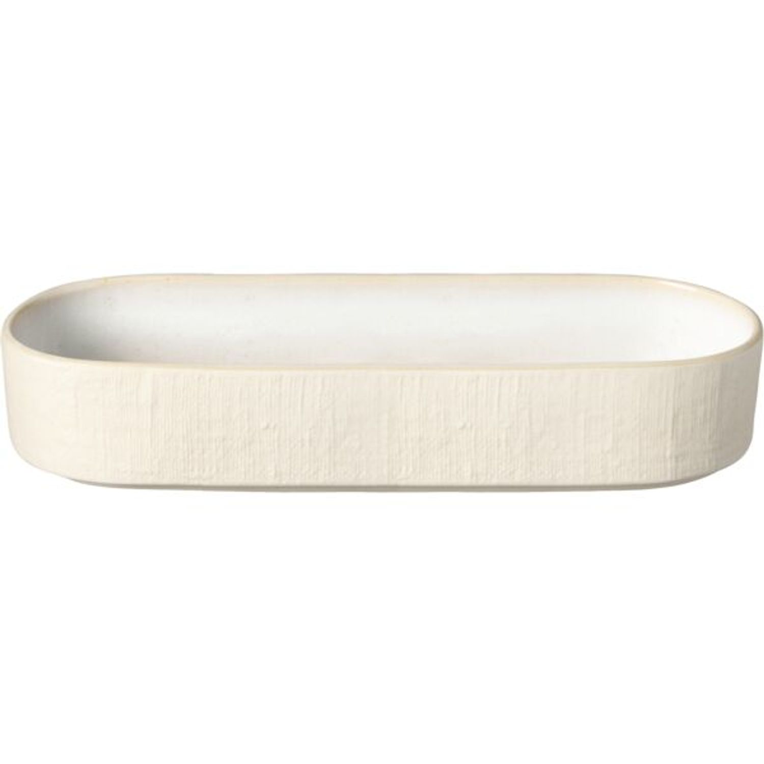 COSTA NOVA Notos Teller tief, oval, dune path, Länge: 254 mm Bild 1