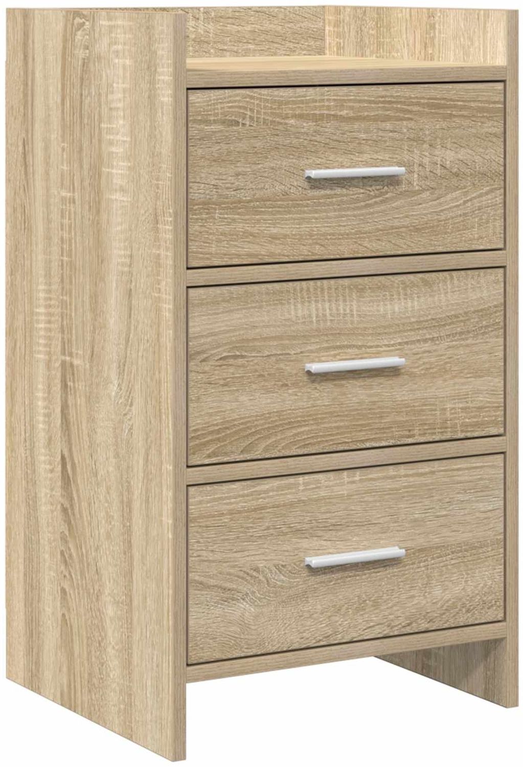 vidaXL Nachttische Sonoma-Eiche 40 x 36 x 70 cm Holzwerkstoff 8011029 Bild 1