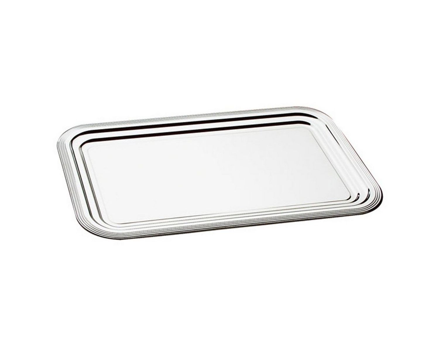 APS Partyplatte CLASSIC, (B)410 x (T)310 mm, silber Bild 1