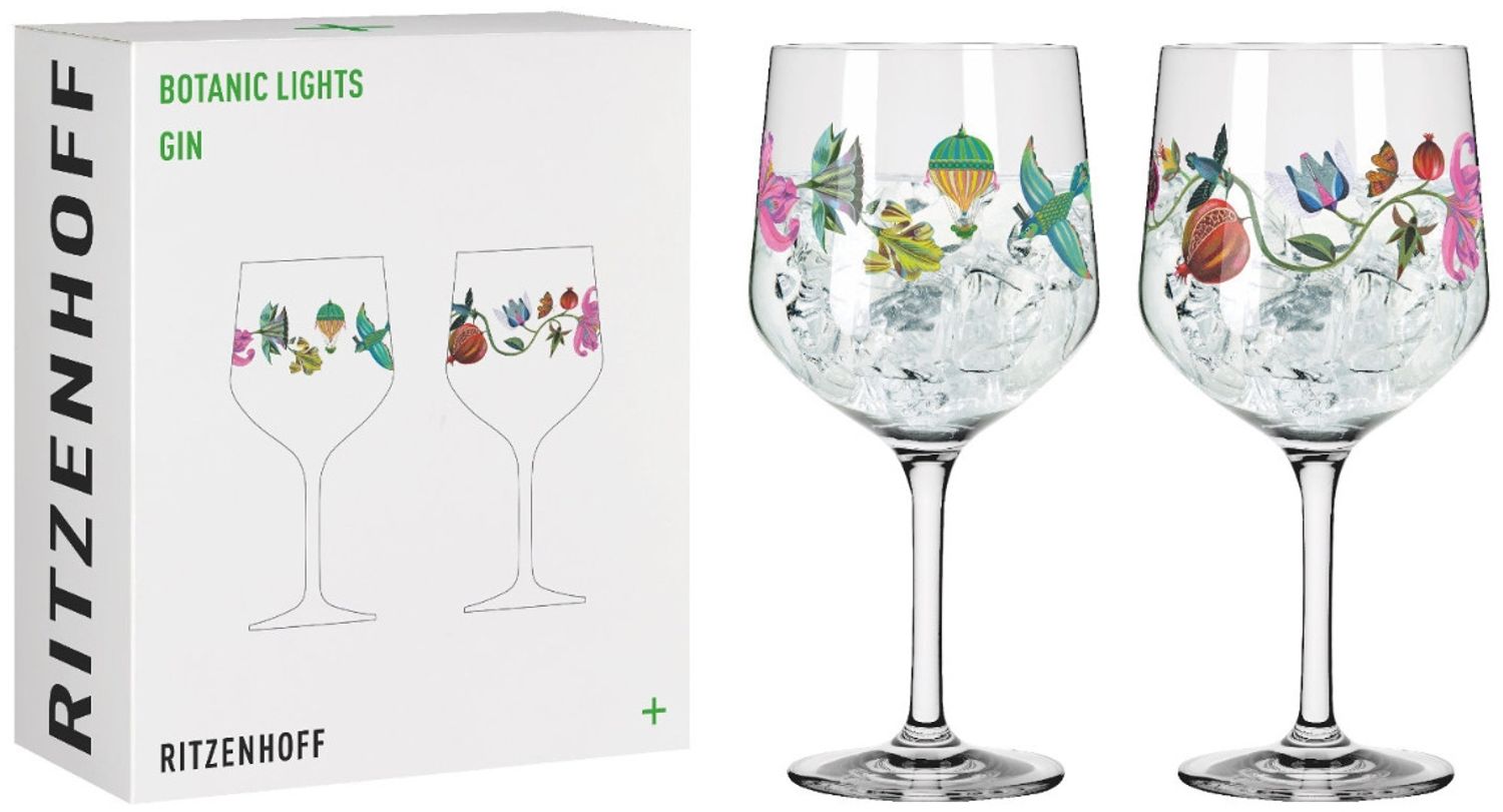 Ritzenhoff 3881002 BOTANIC LIGHTS Ginglas-Set 2er #9, #10 Olaf Hajek 2024 Bild 1