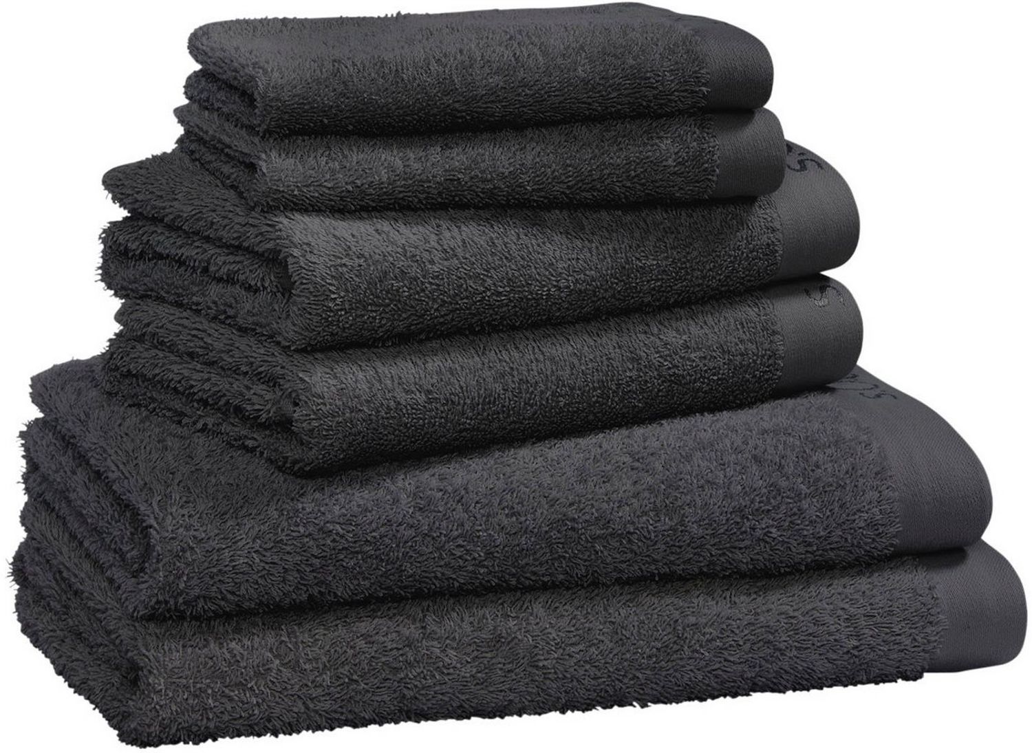 s.Oliver Handtuch Set s.Oliver, Premium Qualität, 600 gr/m², Walkfrottier (Set, 6-St), 2 Gästetücher 30x50, 2 Handtücher 50x100, 2 Duschtücher 70x140 Bild 1