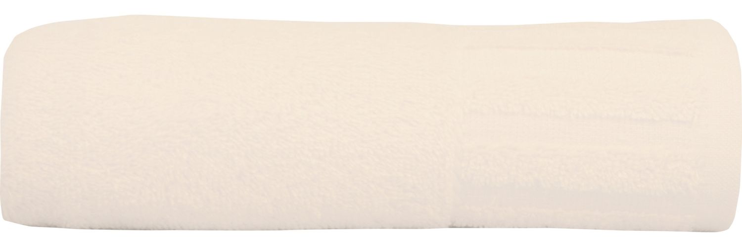 Badetuch Uni Baumwolle 100 x 150 cm apricot Bild 1
