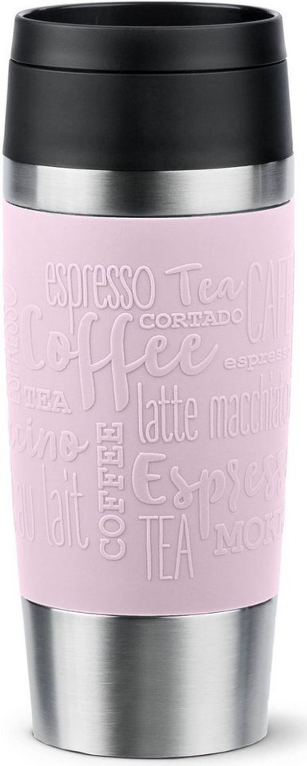 EMSA Thermobecher Travel Mug Classic, Pastellrosa, 0.36 l Bild 1