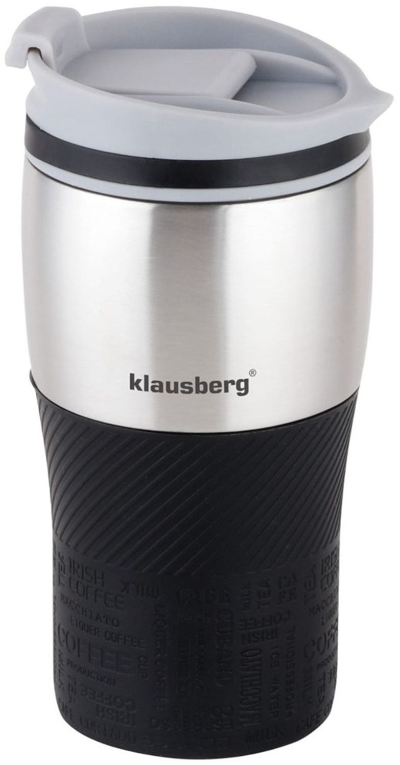 Klausberg Klausberg Thermobecher 320ml schwarz KB7625 Bild 1