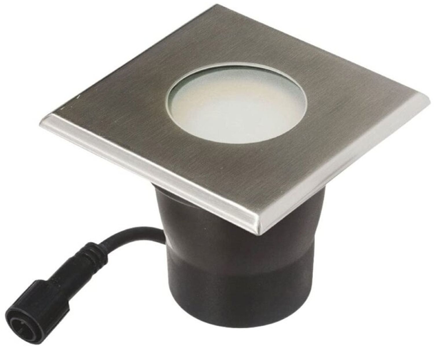Easy Connect LED Bodeneinbauleuchte GU10 4W IP67 320Lumen Edelstahl Warmweiß Bild 1