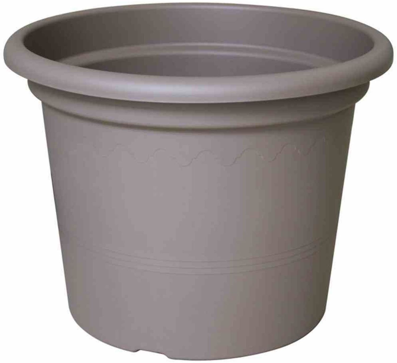 Pflanzkübel GEO 40 cm taupe Bild 1