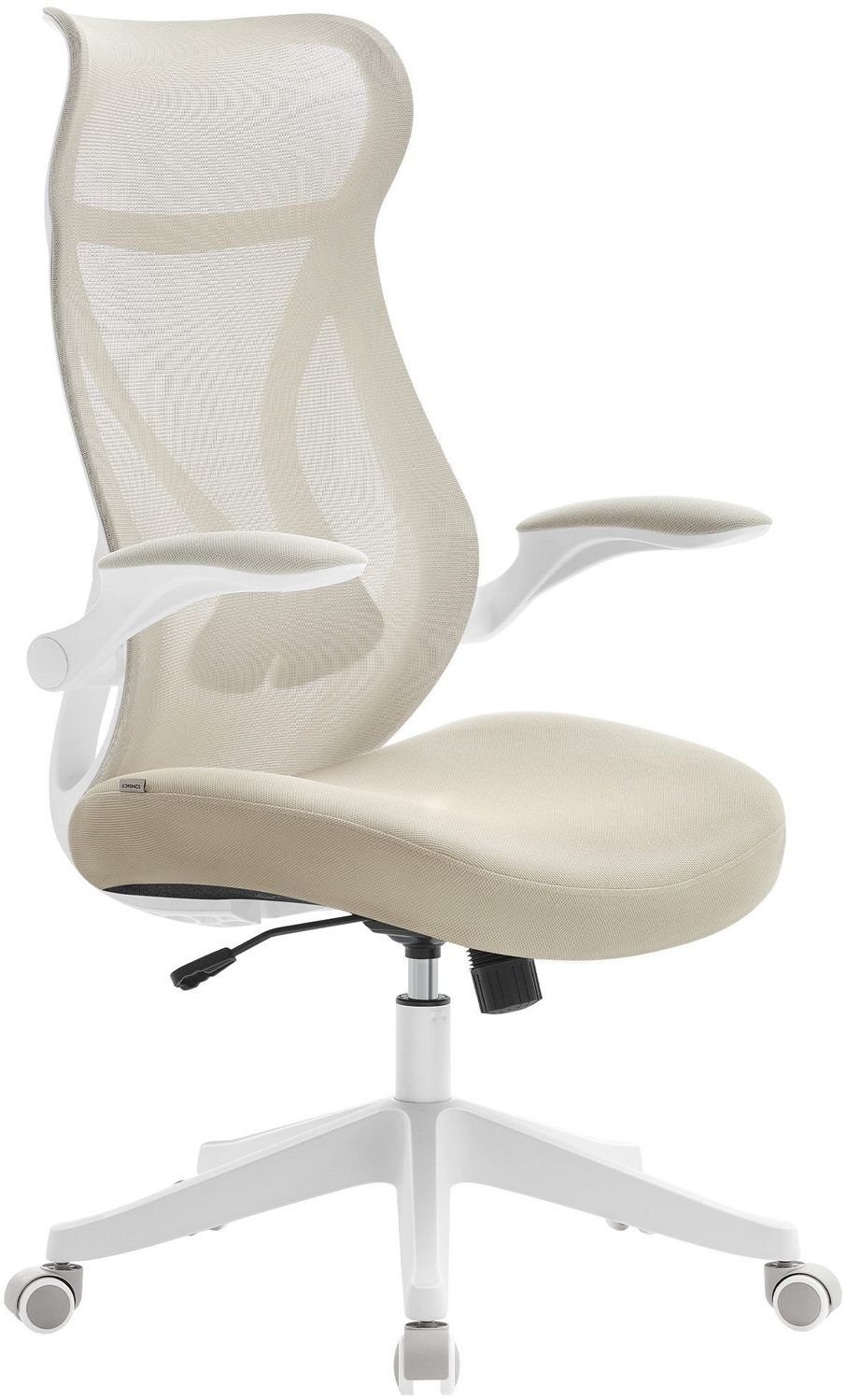 Songmics Bürostuhl Schreibtischstuhl, ergonomische Rückenlehne, hochklappbare Armlehnen Bild 1