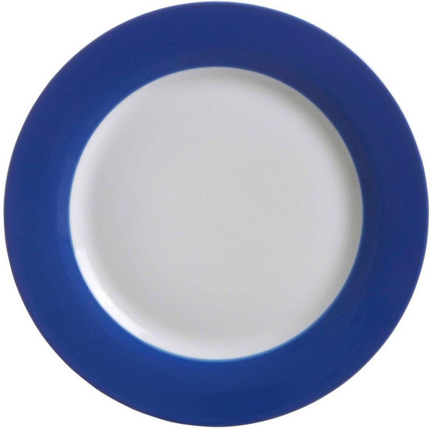 Ritzenhoff & Breker Doppio Desserteller, Servierteller, Servierplatte, Geschirr, Porzellan, Indigoblau, Ø 20 cm, 63844 Bild 1