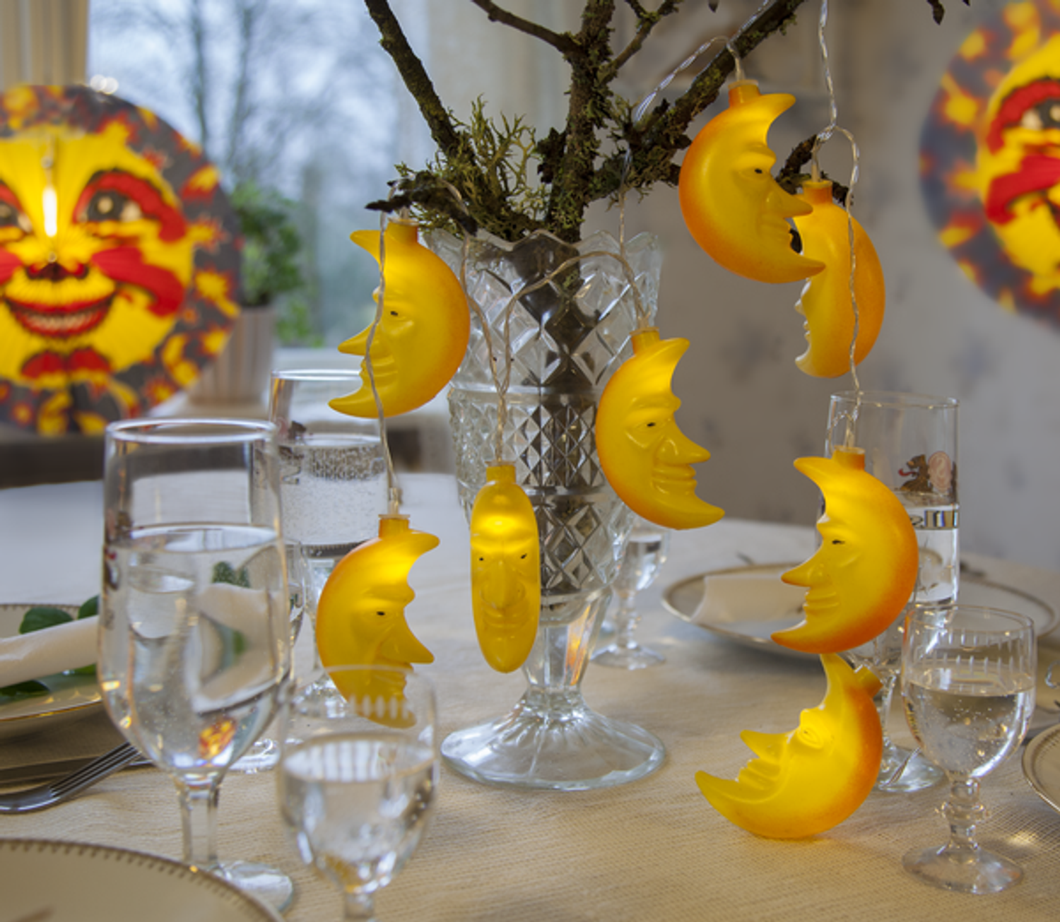 LED-Party-Kette "Moon", 8teilig Bild 1