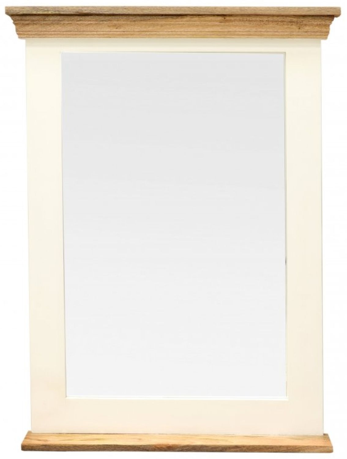 Spiegel Retro 70x90 aus Mango-Massivholz Bild 1