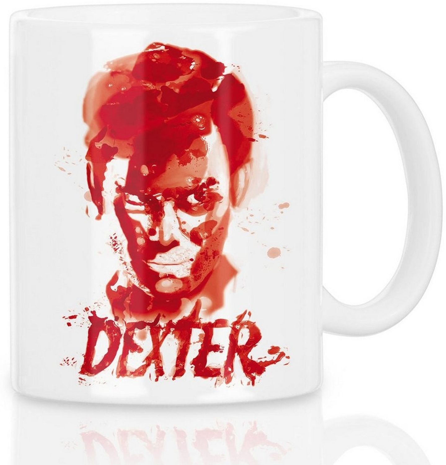 style3 Tasse, 1-tlg, Keramik, Dexter Blutspur Kaffeebecher Tasse mord morgan trinity new blood Bild 1