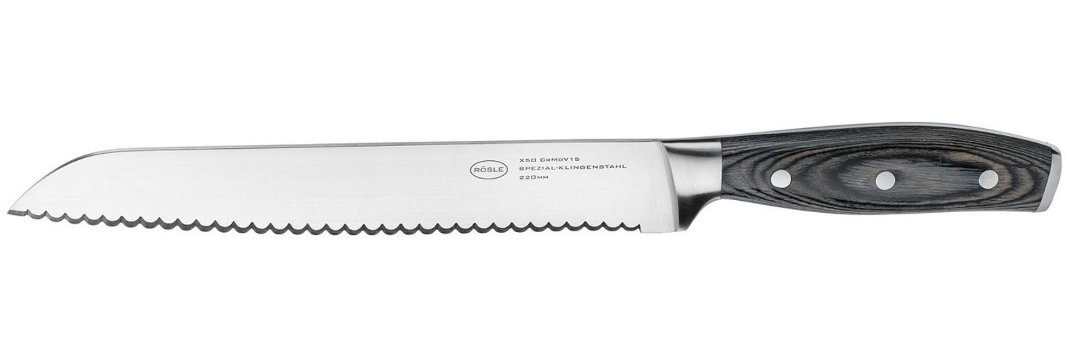 Roesle Wolfgrey Pakka Brotmesser 22 cm Bild 1