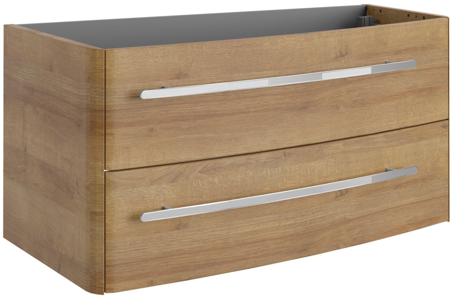 Lanzet Classico Waschtischunterschrank 100cm Hellbraun, rechts Bild 1