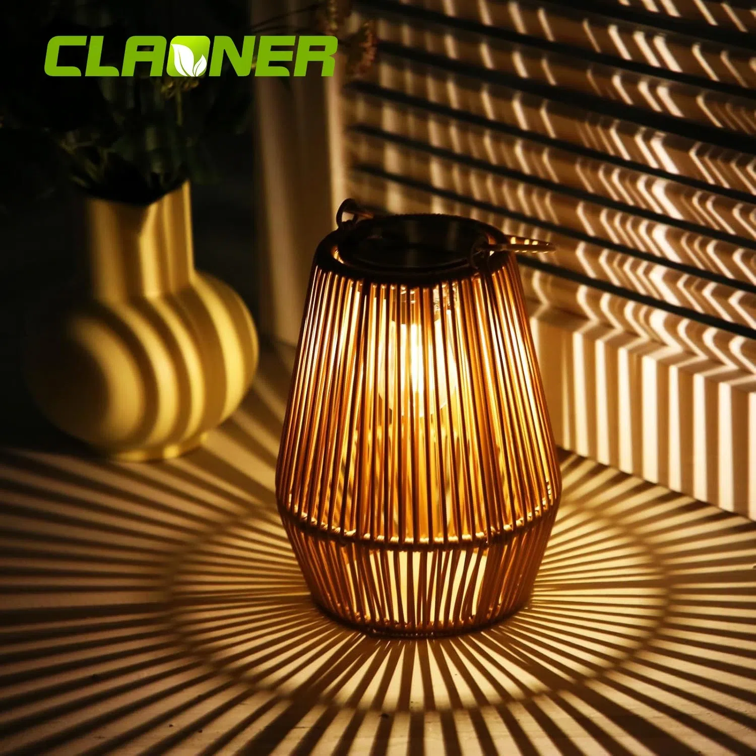 Solar-Lampe Outdoor wasserdicht Bohemian Lampe Outdoor h?ngende Vine Lampe Bild 1