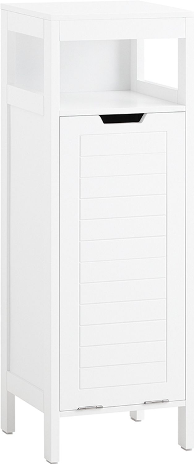 SoBuy BZR122-W Badunterschrank, MDF, Lackiert, Weiß, 40 x 100 x 35 cm Bild 1