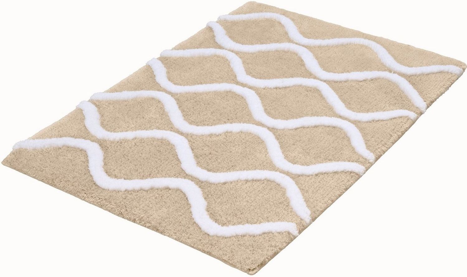 Kleine Wolke Badteppich, Piana Sandbeige, 70x120 cm Bild 1