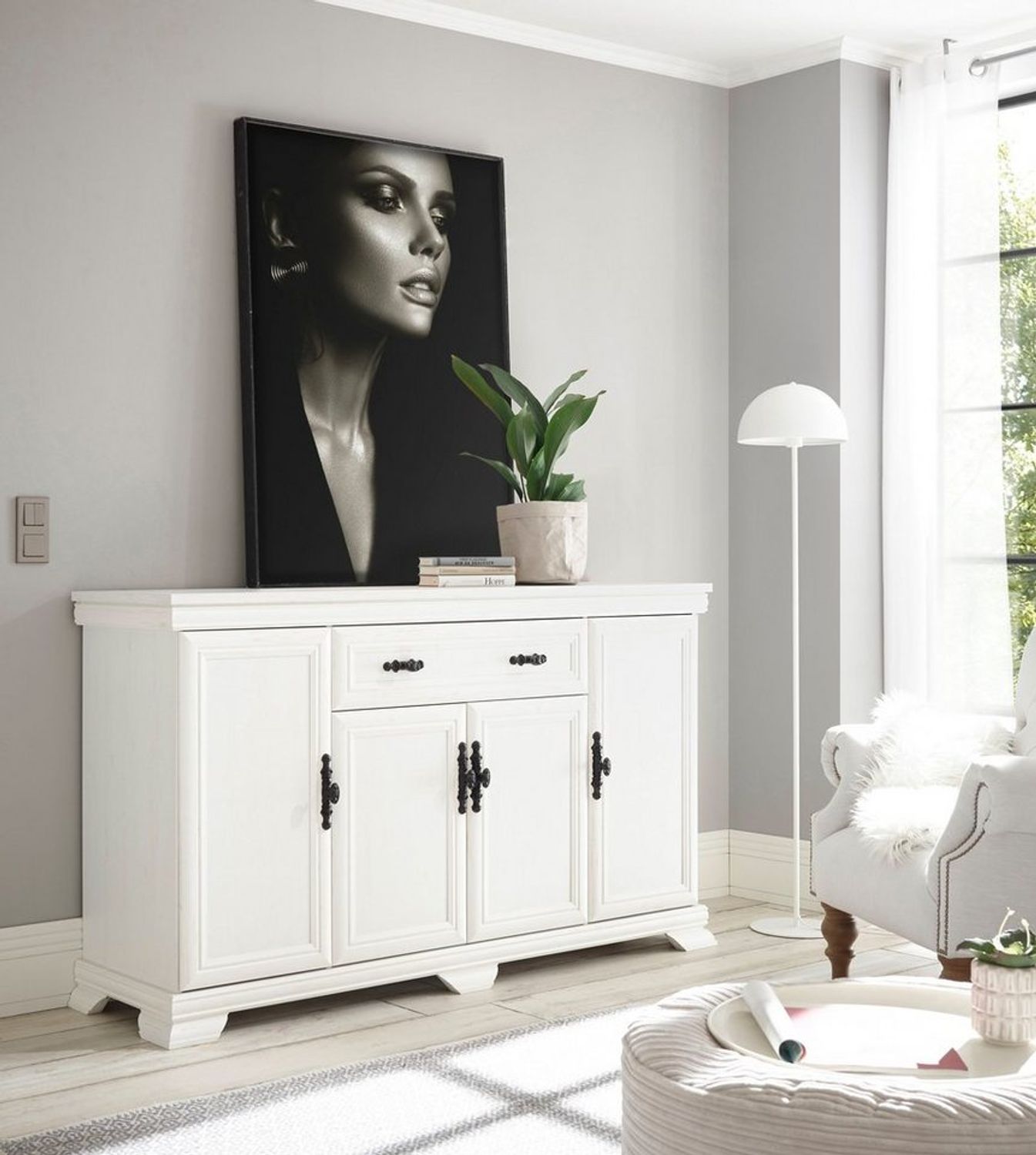 Home affaire Sideboard Royal, Breite ca. 168 cm Bild 1