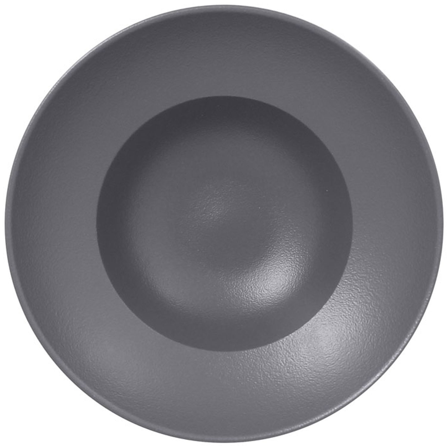 RAK Porcelain Neofusion stone grey Teller extra tief rund Ø 26.1 cm / Ht. 8.8 cm / Cont. 50 cl Bild 1