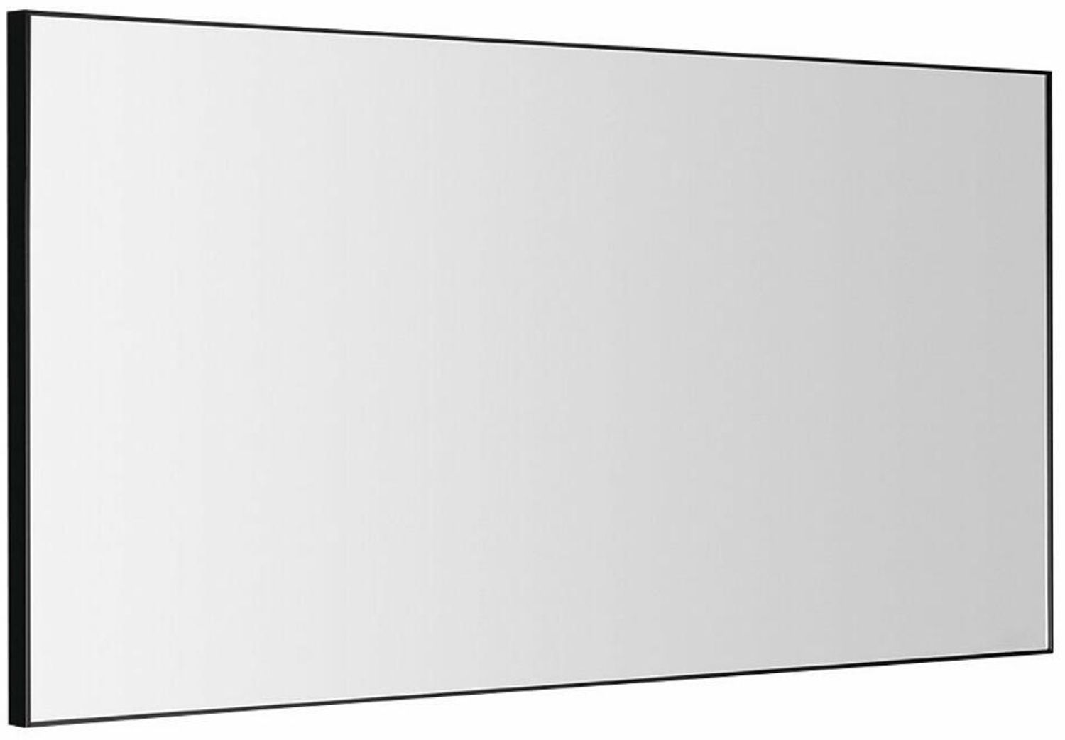 AROWANA Spiegel mit Rahmen, 1200x600 mm, schwarz Bild 1