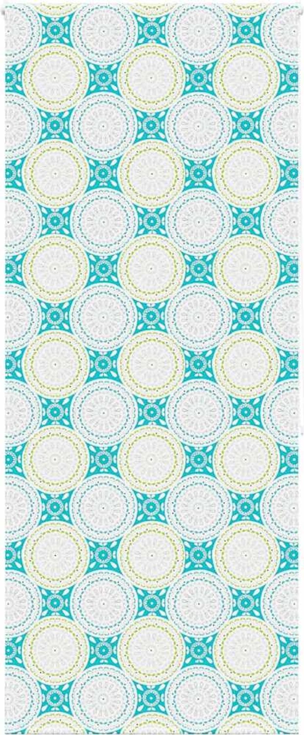 vidaXL Duschrollo 90x240 cm Stoffbreite 86 cm 4014879 Bild 1