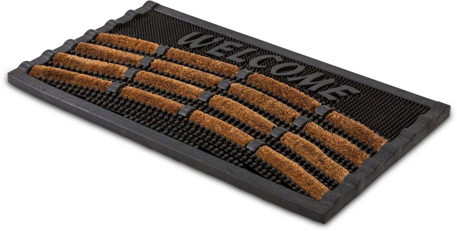 ASTRA Fußmatte Rimini, rechteckig, Höhe: 30 mm, Schmutzfangmatte, In- und Outdoor geeignet, 40x60 cm Bild 1