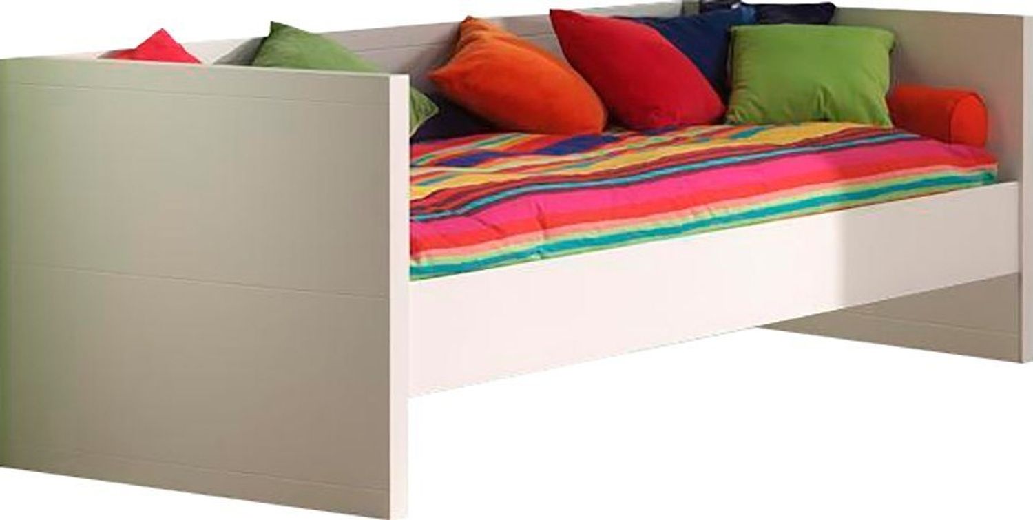Vipack 'Lara' Einzelbett, Holz weiß, 90x200 cm Bild 1